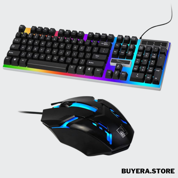 Rainbow Gaming RGB Keyboard & Mouse Multi Set