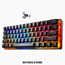 Mechanical Gaming Full Functions 82 Keys Rechargeable Keyboard