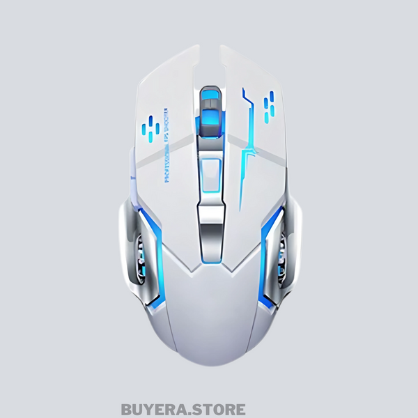 Professional FPS Shooter, Rechargeable Gaming Mouse, Bluetooth + Silent Optical Mouse with 2.4G