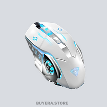 Professional FPS Shooter, Rechargeable Gaming Mouse, Bluetooth + Silent Optical Mouse with 2.4G