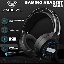 Aula S603 Gaming Headset – Studio Sound, Noise-Canceling, Multi-Platform Compatibility