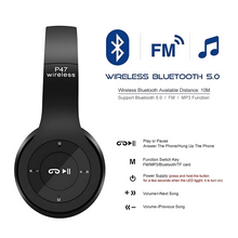 P47 Wireless Headset – Bluetooth Connectivity, Stereo Sound, Long Battery Life & Built-in Mic