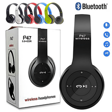 P47 Wireless Headset – Bluetooth Connectivity, Stereo Sound, Long Battery Life & Built-in Mic