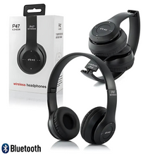 P47 Wireless Headset – Bluetooth Connectivity, Stereo Sound, Long Battery Life & Built-in Mic