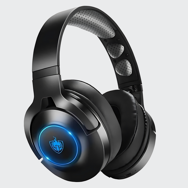 Phonikas Q9 50H Play Time On Single Charge Wireless Bluetooth Gaming Headphone
