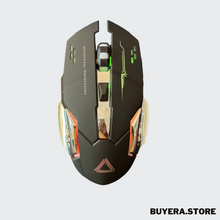 Professional FPS Shooter, Rechargeable Gaming Mouse, Bluetooth + Silent Optical Mouse with 2.4G